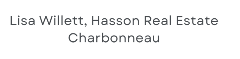 Lisa Willett, Hasson Real Estate, Charbonneau